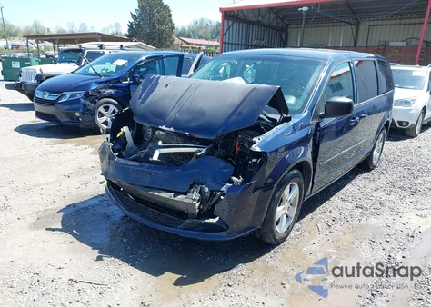 2013 Dodge Grand Caravan Se из США, поврежденный, VIN 2C4RDGBG8DR642332